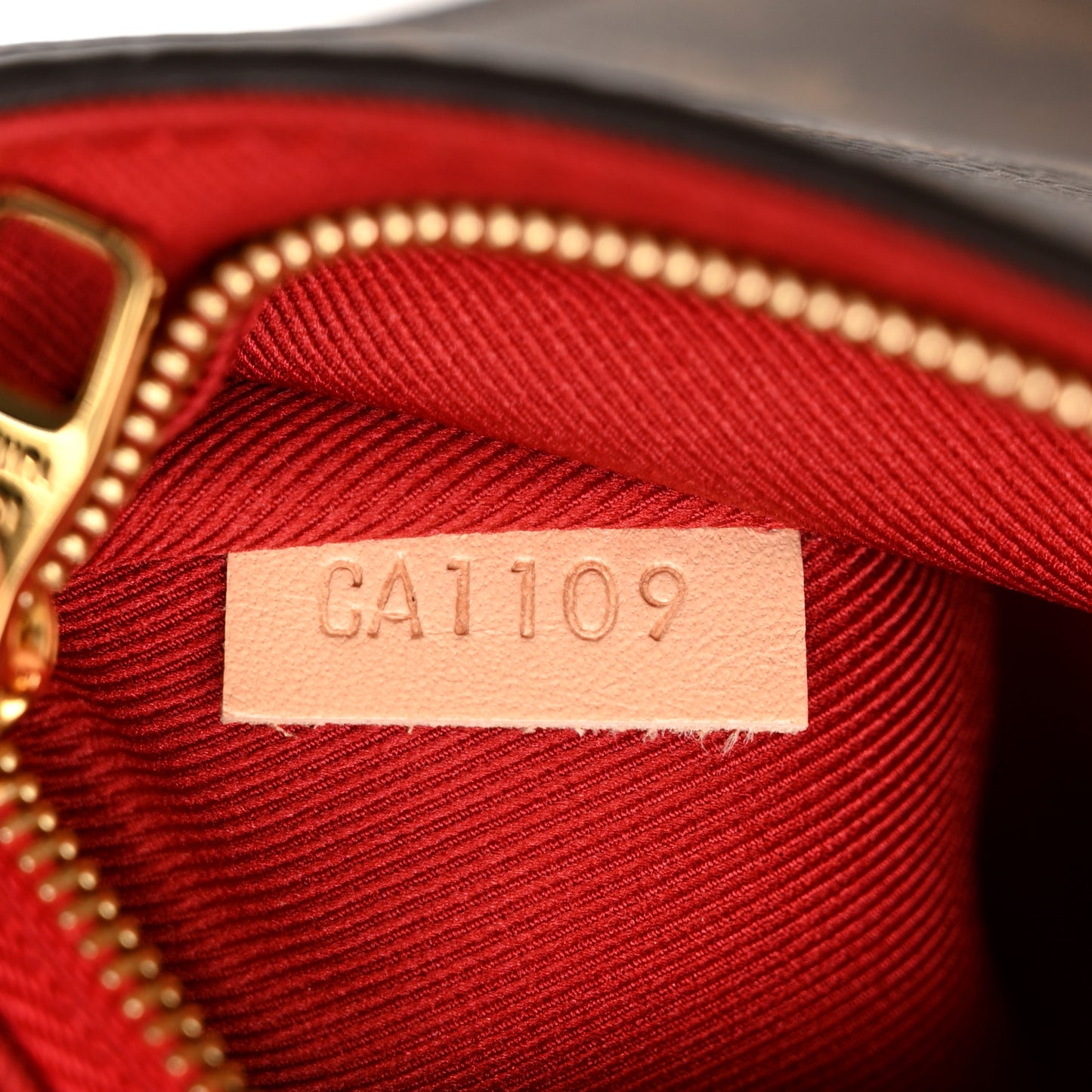 Monogram Cluny BB Coquelicot