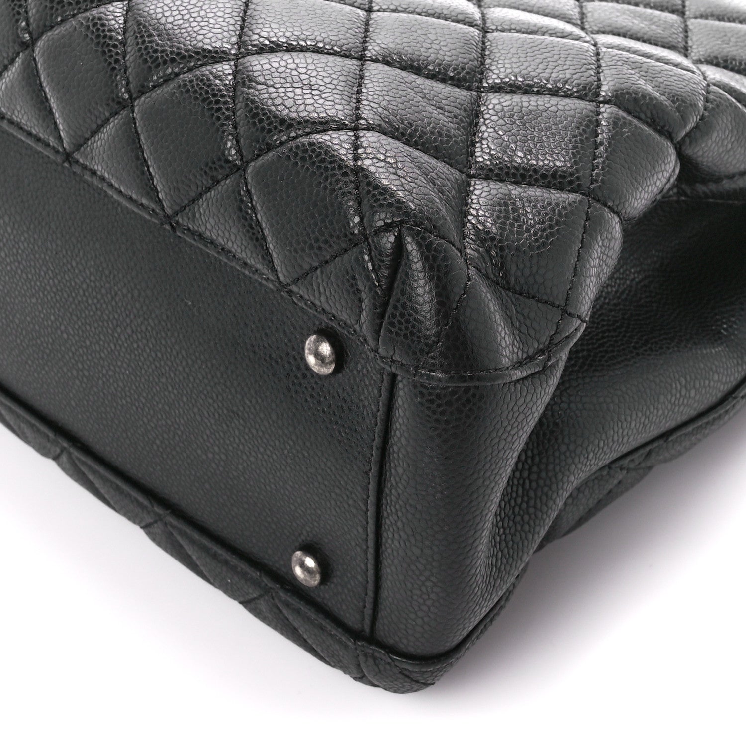 Chanel Caviar Quilted City Shopping Tote Black 10 of 10