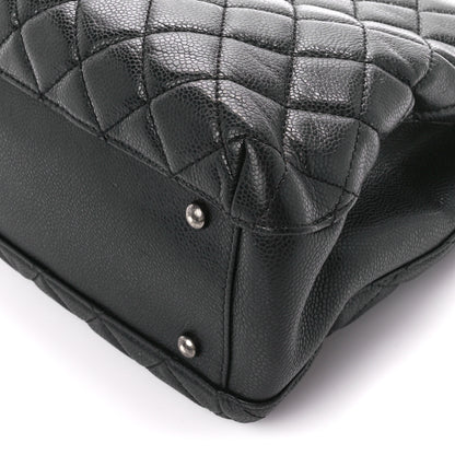 Chanel Caviar Quilted City Shopping Tote Black 10 of 10