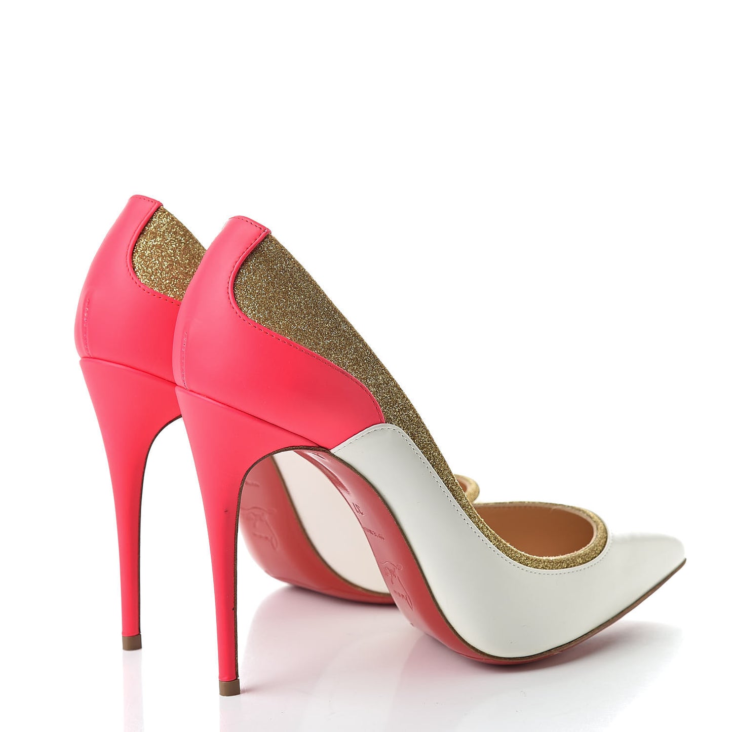 Jazz Calf Mini Glitter Tucsick 100 Pumps 37 White Gold