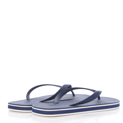 Louis Vuitton Rubber Mens Molitor Thong Sandals 10 Marine 4 of 7