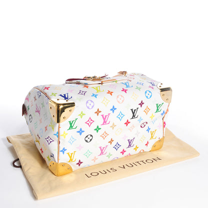 Louis Vuitton Monogram Multicolor Speedy 30 White 4 of 7