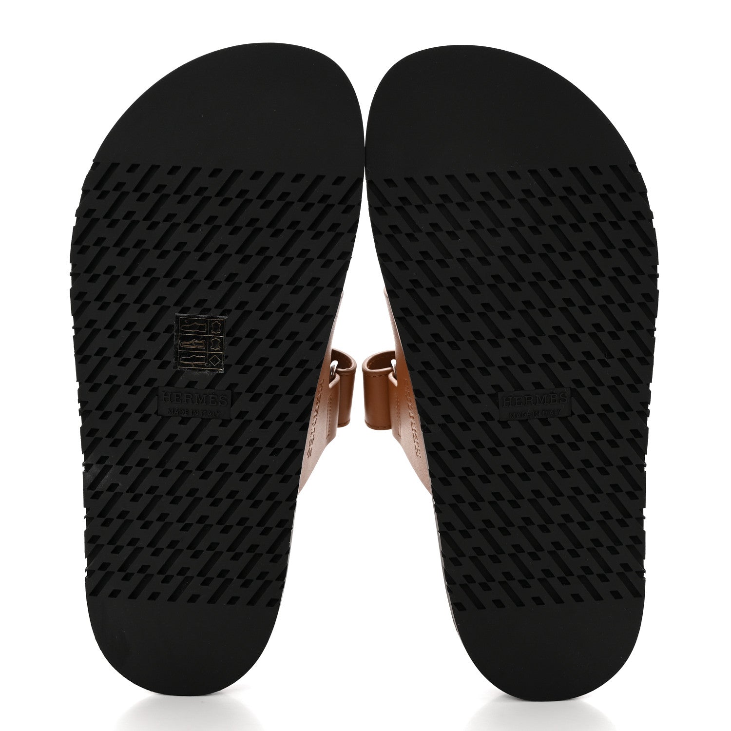 Hermes Calfskin Womens Chypre Sandals 37 Naturel 5 of 9