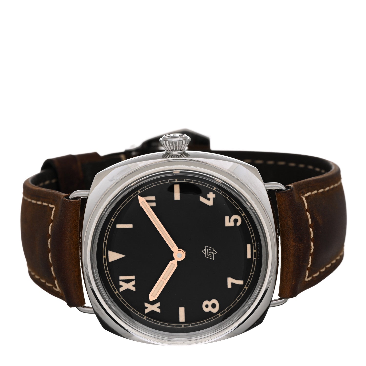 Panerai Stainless Steel Calfskin 47mm Radiomir 3 Days Manual Winding Watch Black PAM00424 2 of 4
