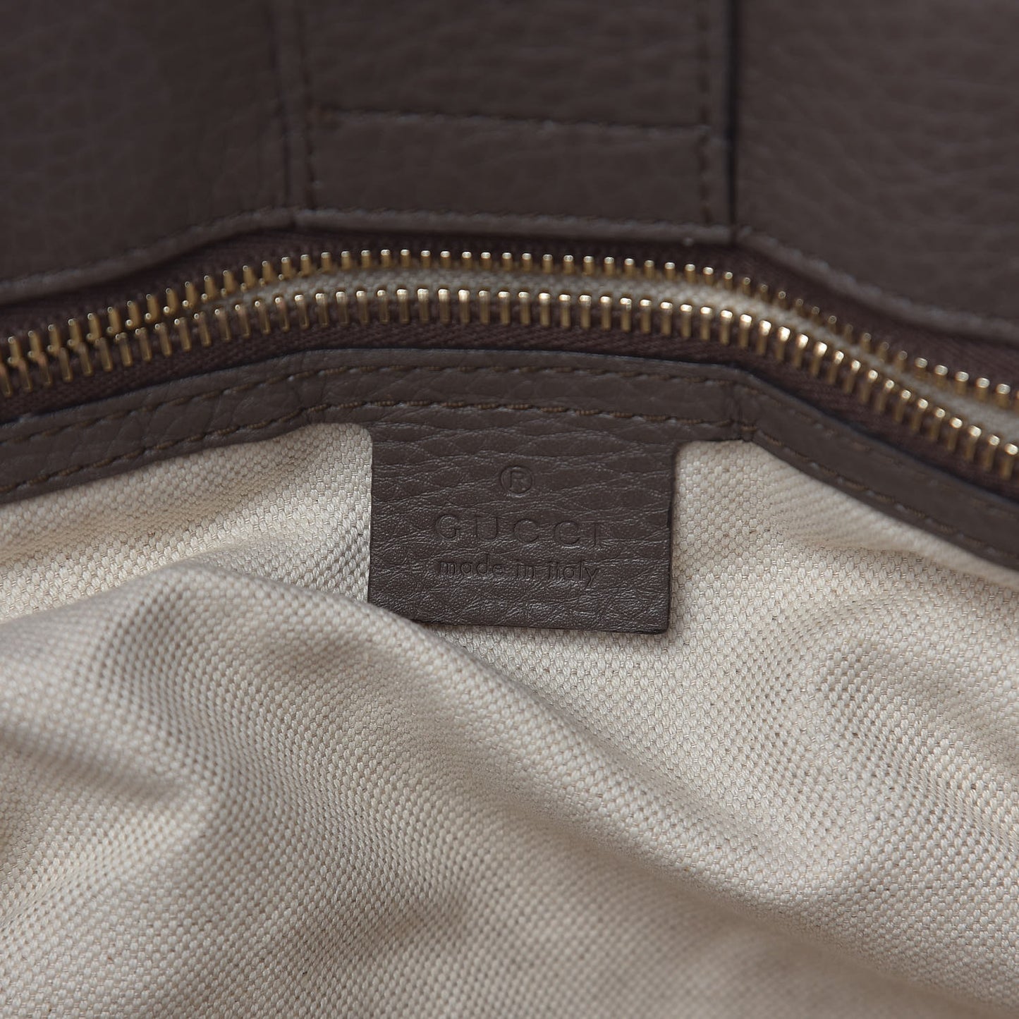 Cellarius Calfskin Medium Bamboo Shopper Tote Grey Field