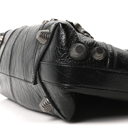 Balenciaga Agneau Arena Medium Le Cagole Carry All Bag Black 10 of 10
