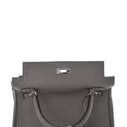 Hermes Togo Kelly Retourne 25 Etain 31 of 36