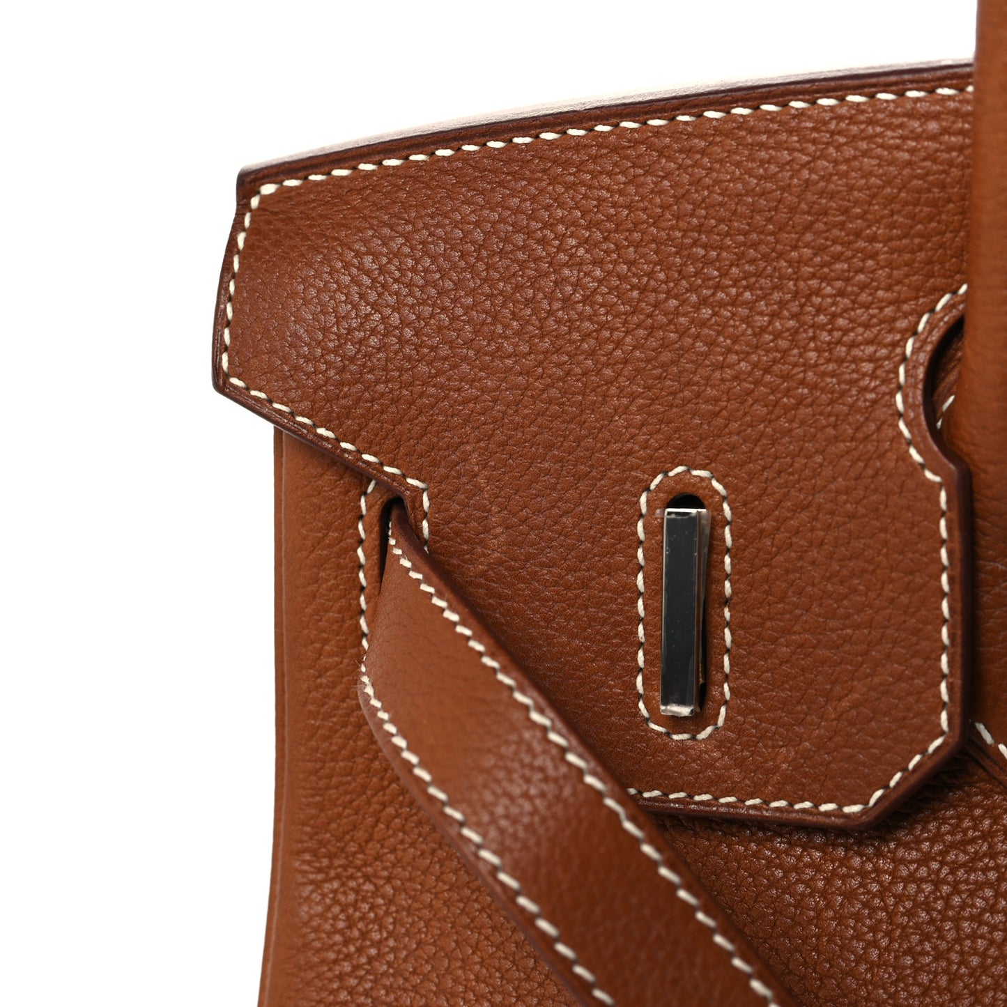 Natural Barenia Faubourg Birkin 30 Fauve