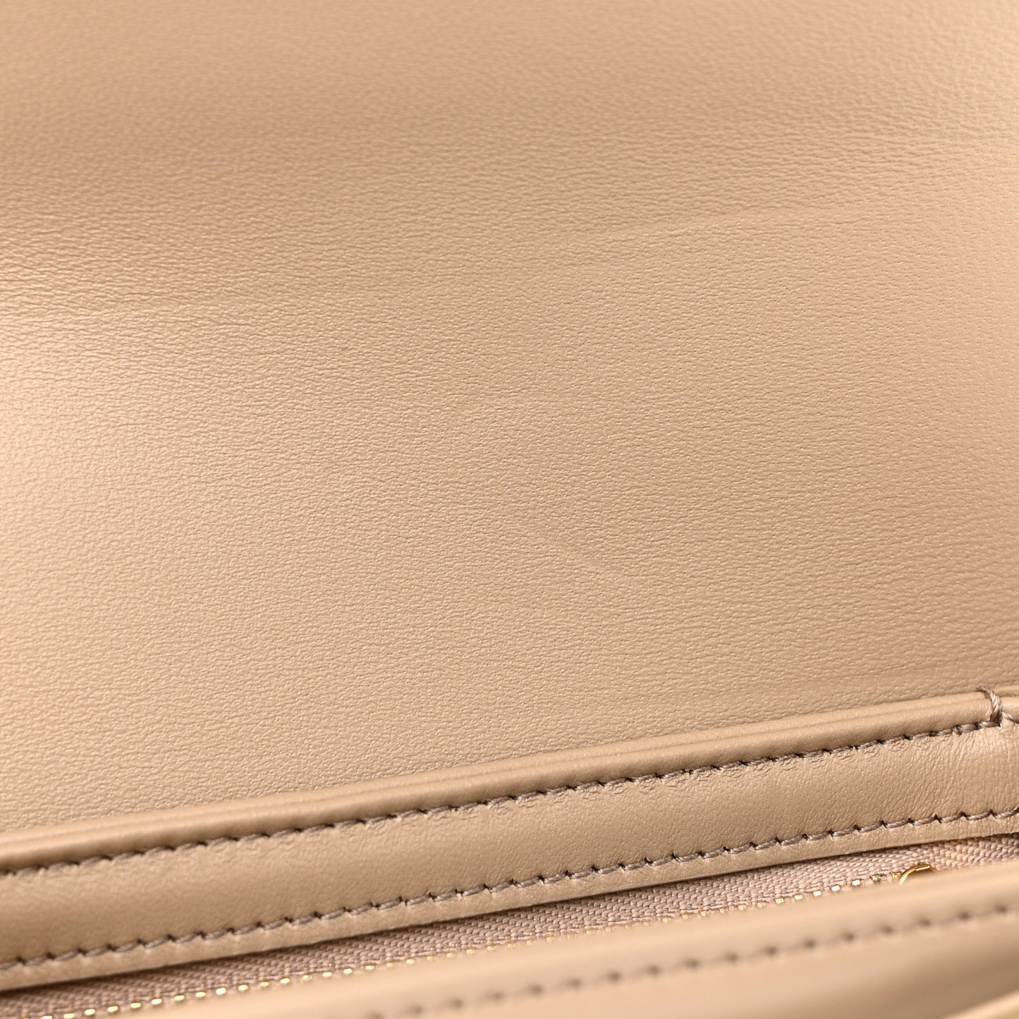 Shiny Calfskin Teen Besace Safari