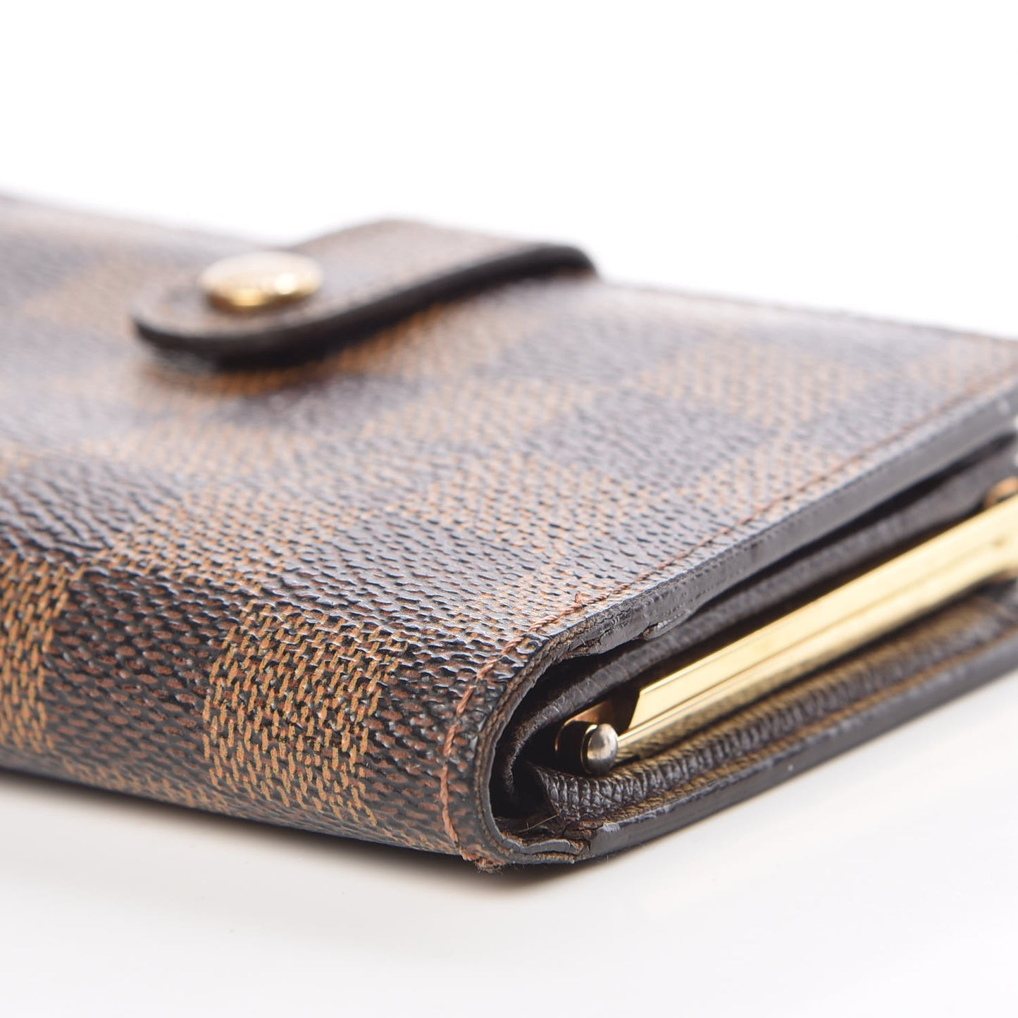 Damier Ebene French Purse Wallet