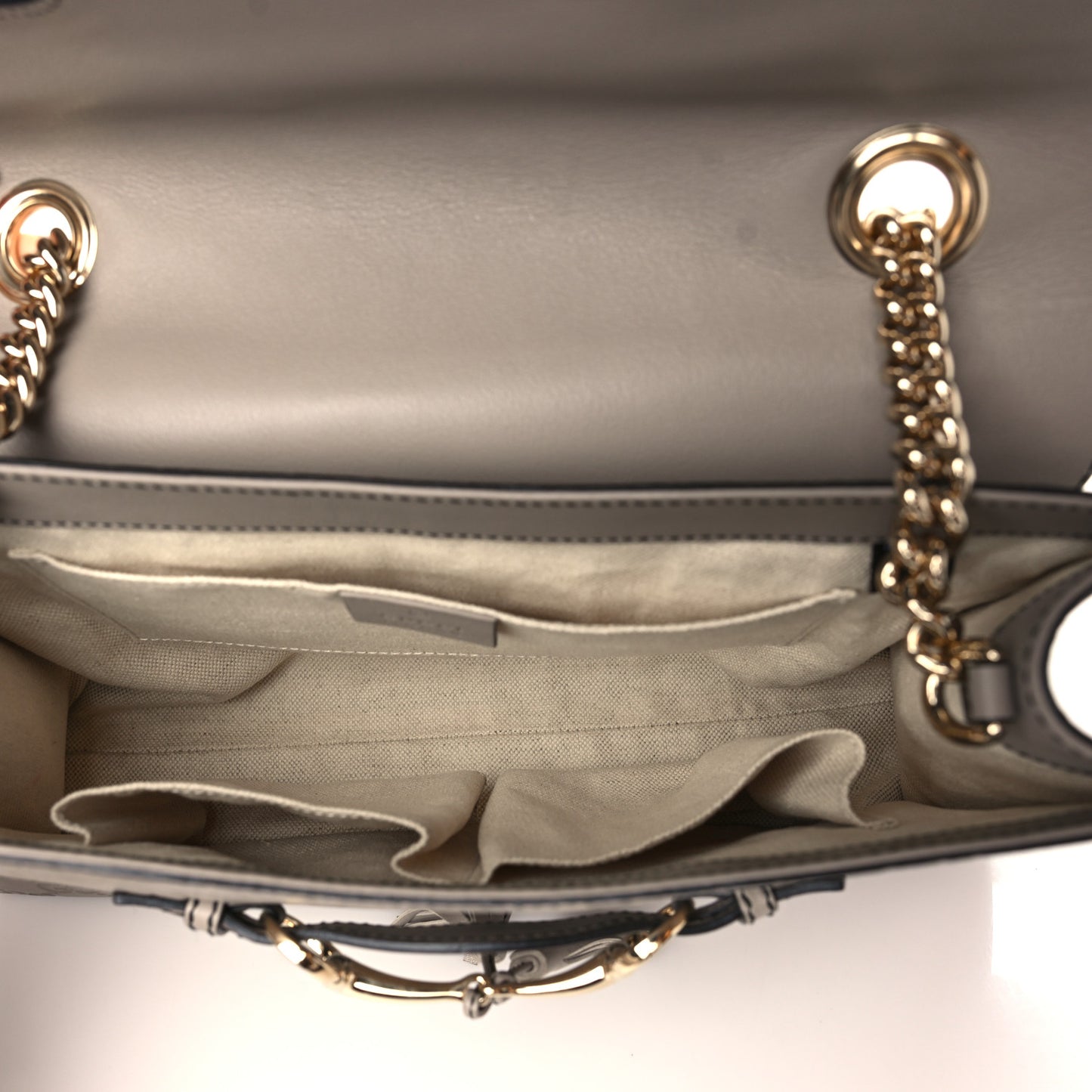 Soft Guccissima Medium Emily Chain Shoulder Bag Storm Grey