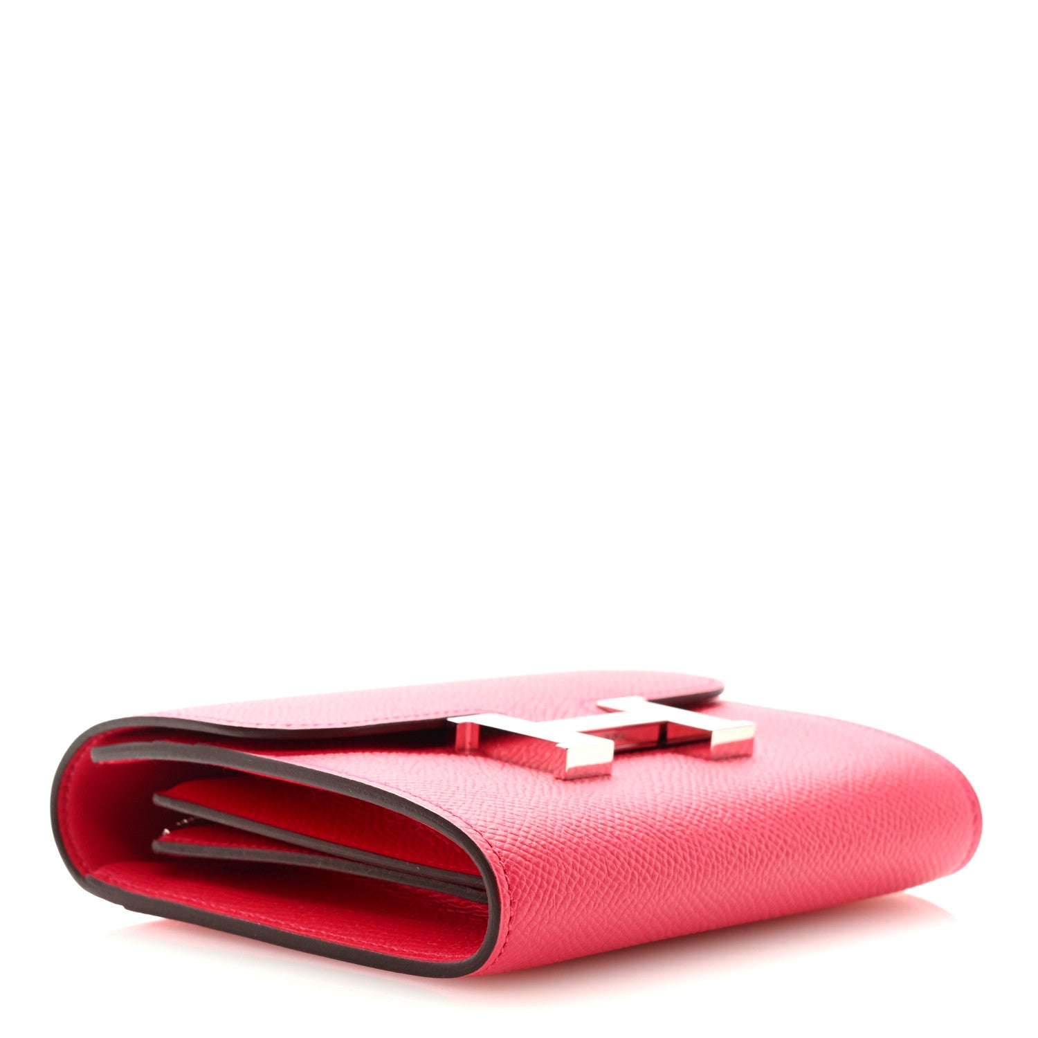 Hermes Epsom Constance Short Wallet Rose Extreme 4 of 6