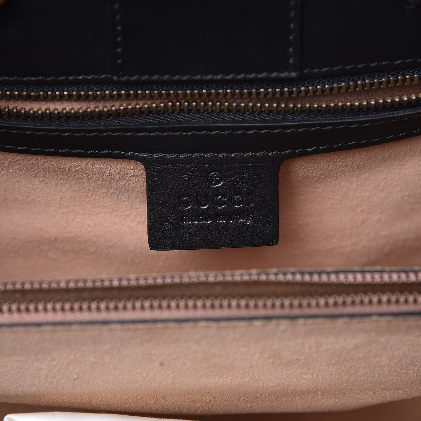 Calfskin Matelasse Small GG Marmont Tote Black