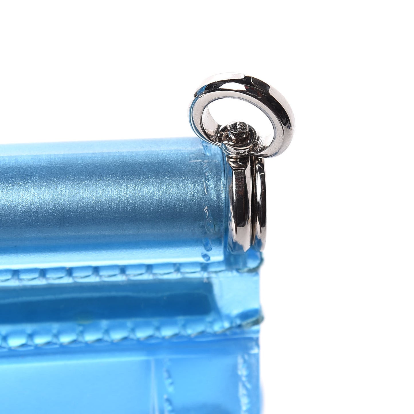 Rubber Semi Transparent Miss Sicily Satchel