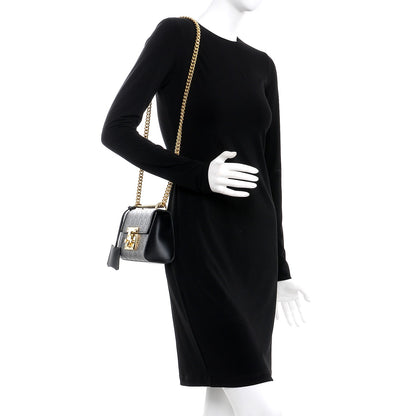 Gucci Guccissima Small Padlock Shoulder Bag Black 2 of 9