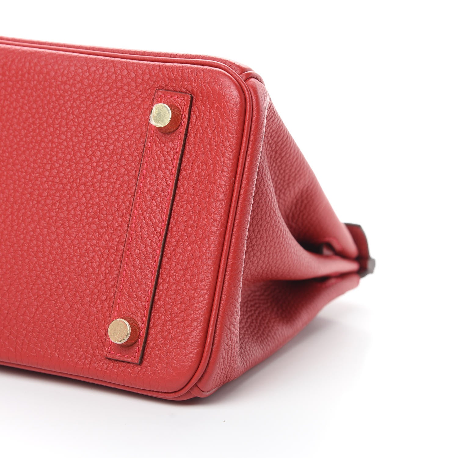 Hermes Togo Birkin 25 Rouge Vif 10 of 12