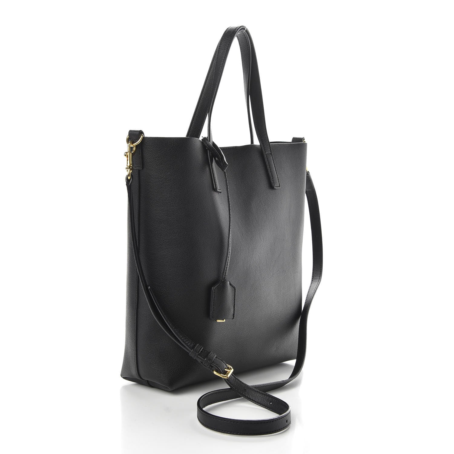 Saint Laurent Calfskin Toy Shopping Tote Black 3 of 12
