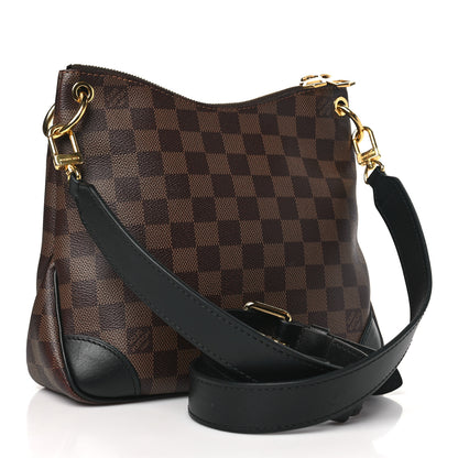 Louis Vuitton Damier Ebene Odeon PM Black 3 of 9