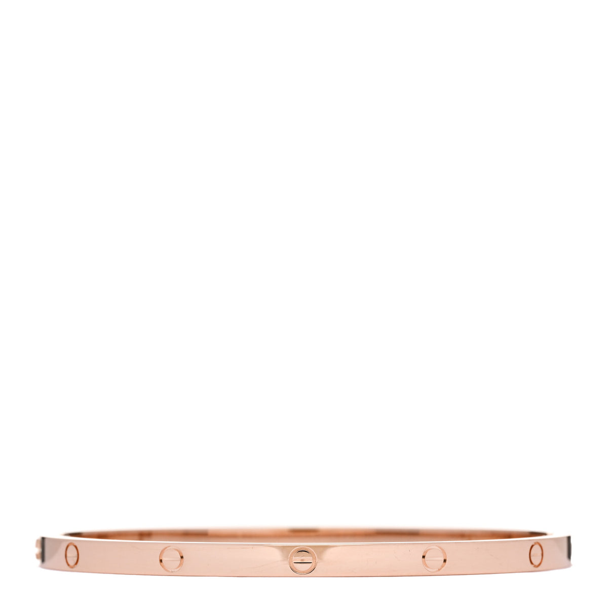 Cartier 18K Pink Gold Small LOVE Bracelet 17 2 of 8