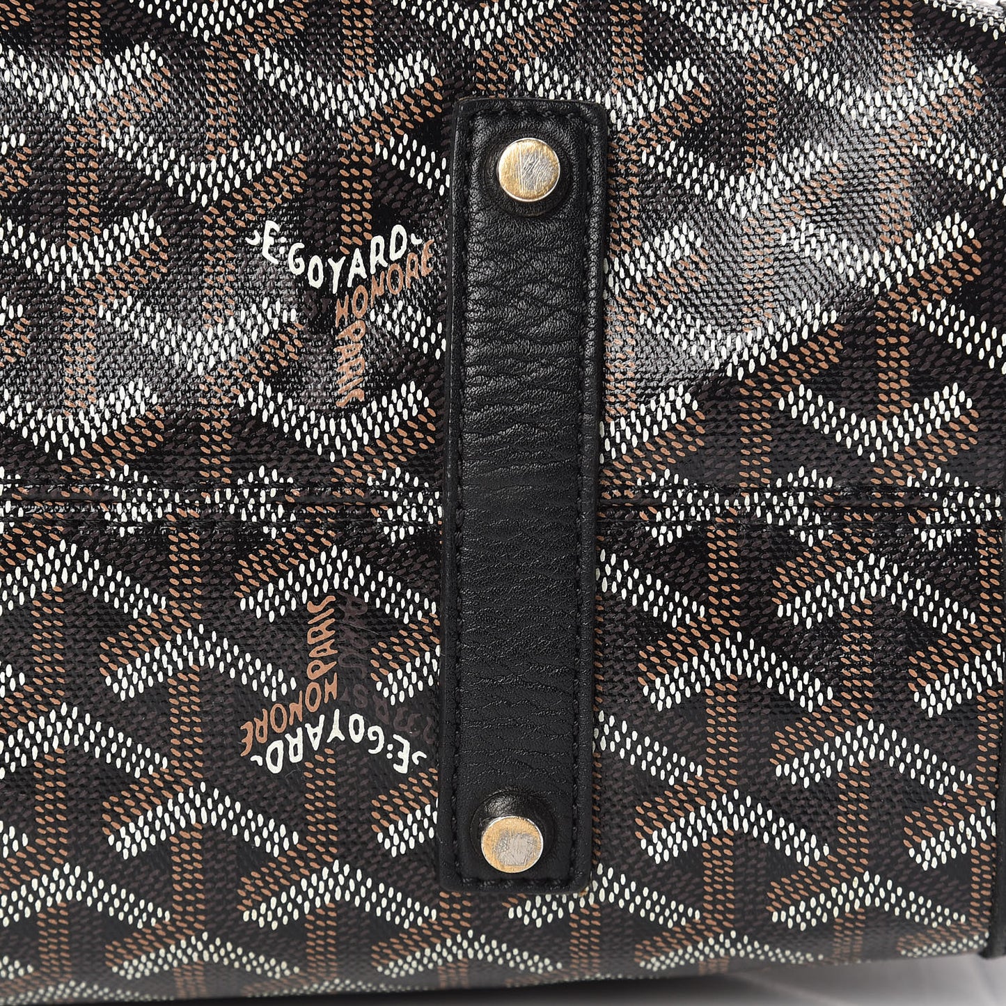 Goyardine Voltaire Tote Black