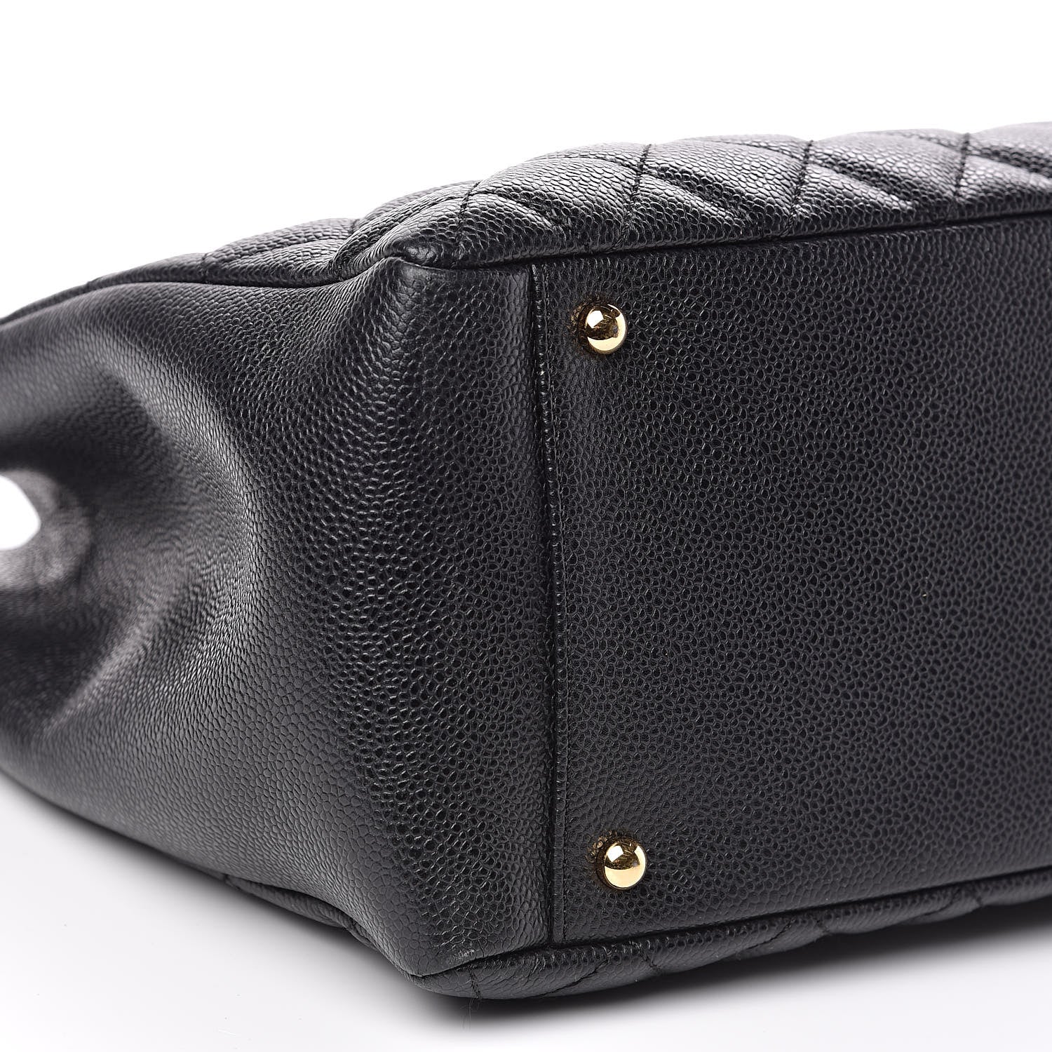 Chanel Caviar Quilted XL Grand Shopping Tote GST Black 8 of 10