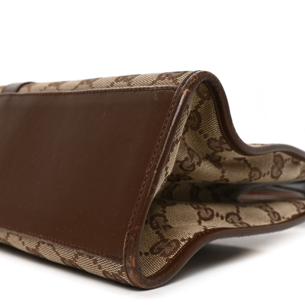 Monogram Small Bardot Bag Brown