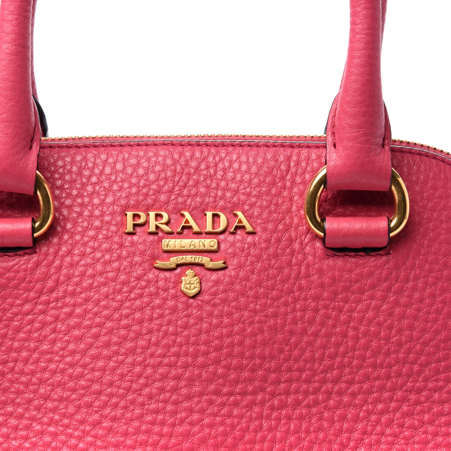 Vitello Daino Dome Tote Peonia