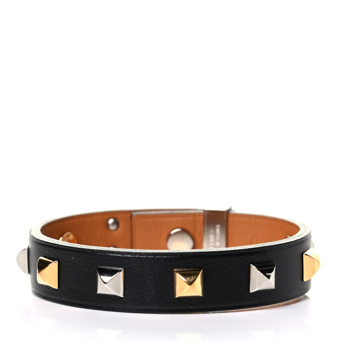 Swift Mini Dog Clous Carres Bracelet T1 Black