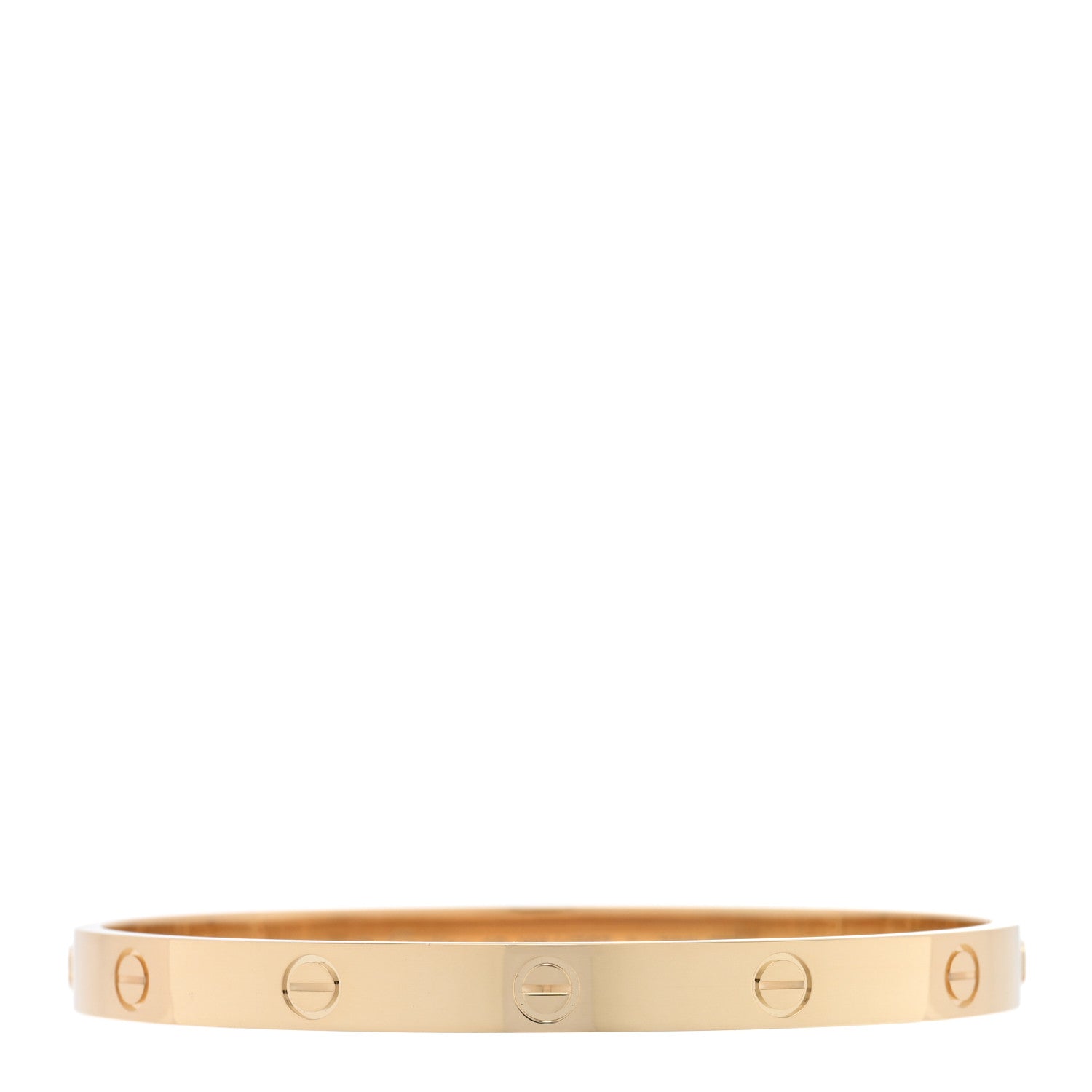 Cartier 18K Yellow Gold LOVE Bracelet 19 2 of 7