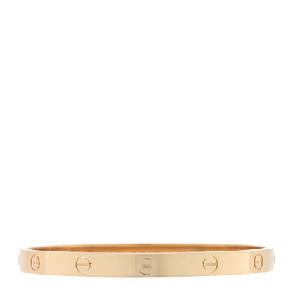 Cartier 18K Yellow Gold LOVE Bracelet 19 2 of 7