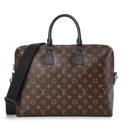 Louis Vuitton Monogram Macassar Porte-Documents Jour 1 of 10