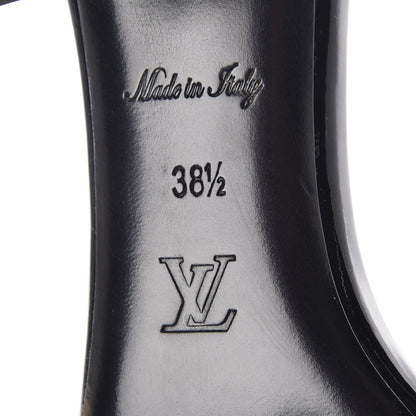 Louis Vuitton Calfskin Silver Light Sandal 38.5 Black 7 of 7