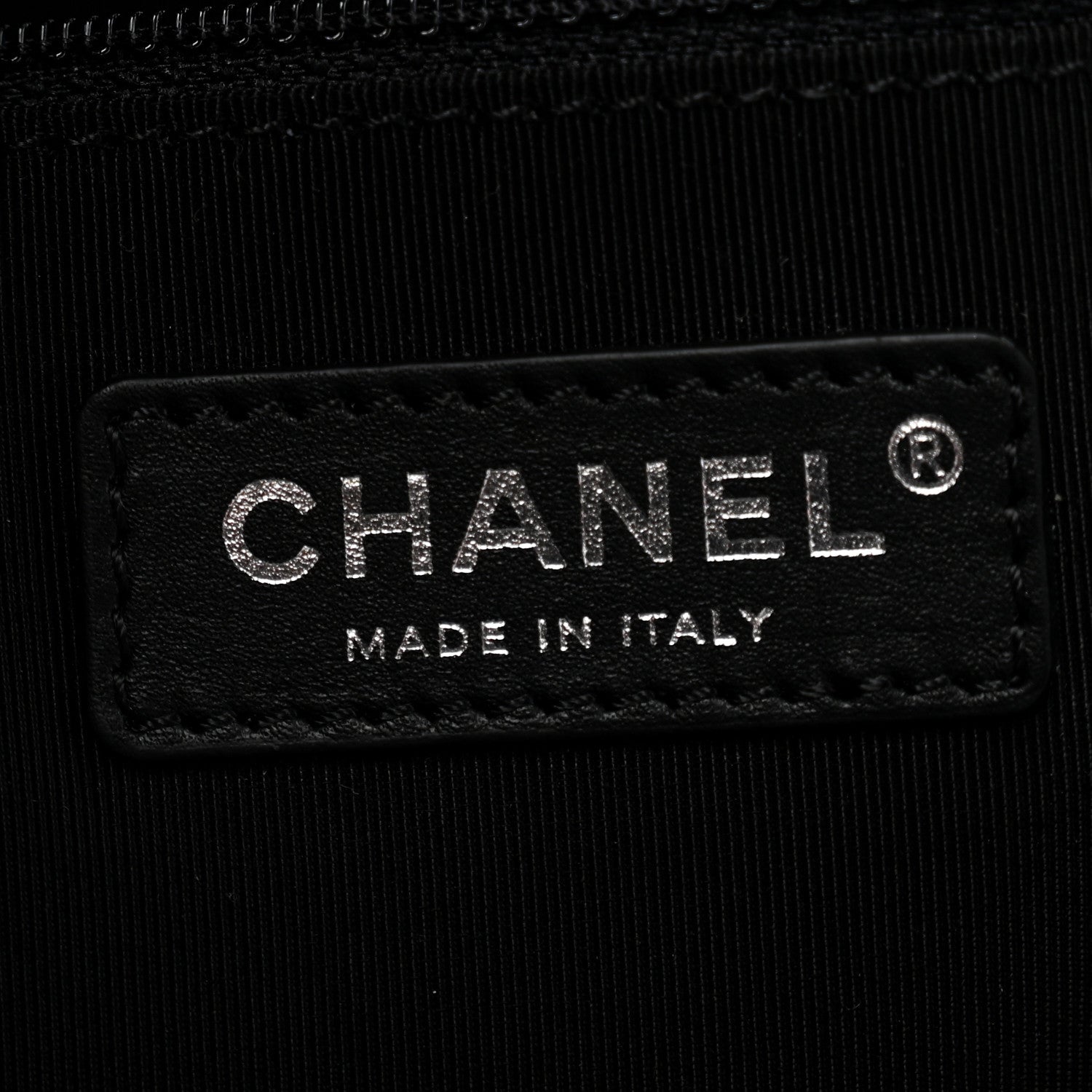 Chanel Vinyl Large La Pausa Bay Shopping Bag Black 6 of 12