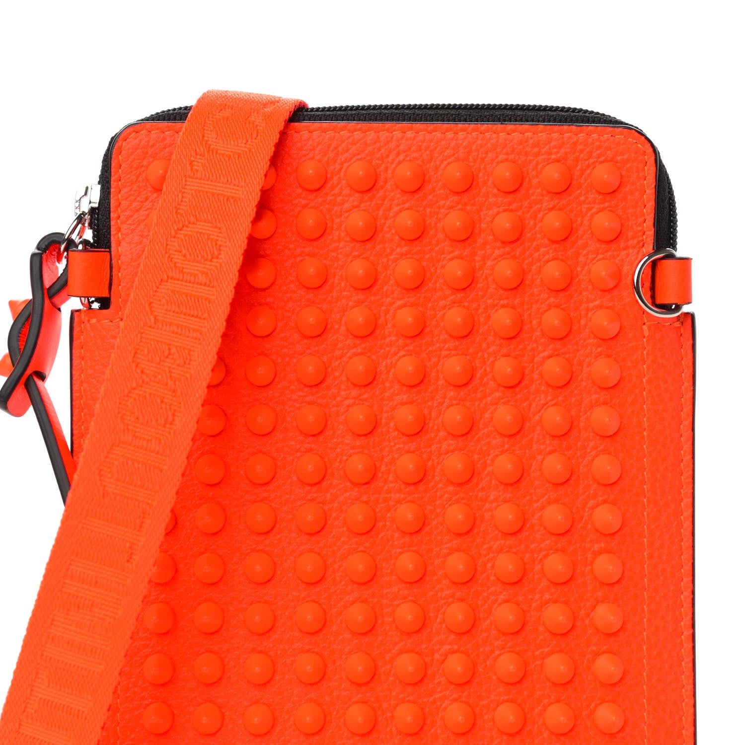 Christian Louboutin Empire Calfskin Spikes Loubilab Clutch Sunrise 7 of 9