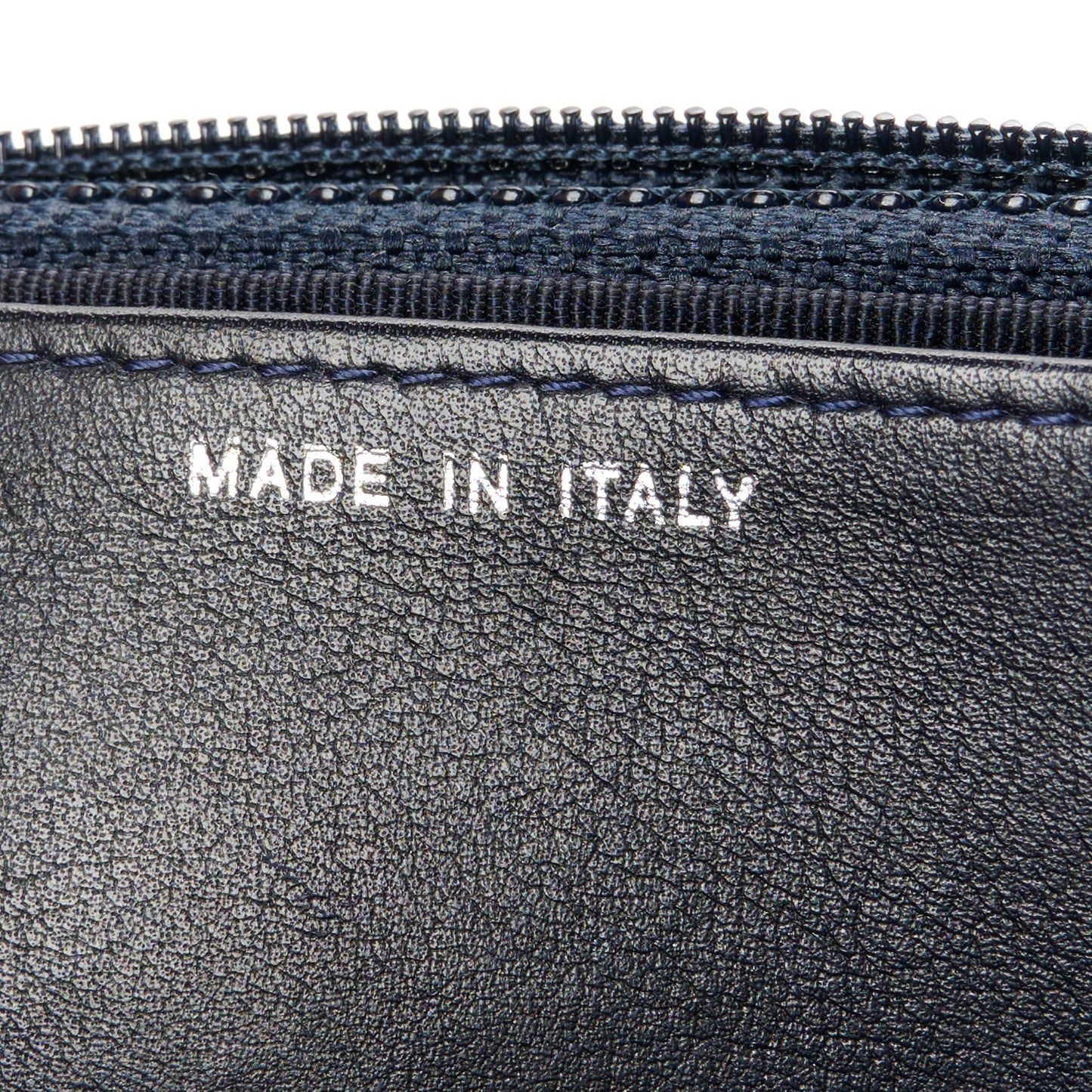Snakeskin Wallet On Chain WOC Navy