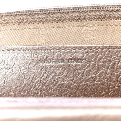 Chanel Metallic Goatskin Wallet On Chain WOC Gold 6 of 19
