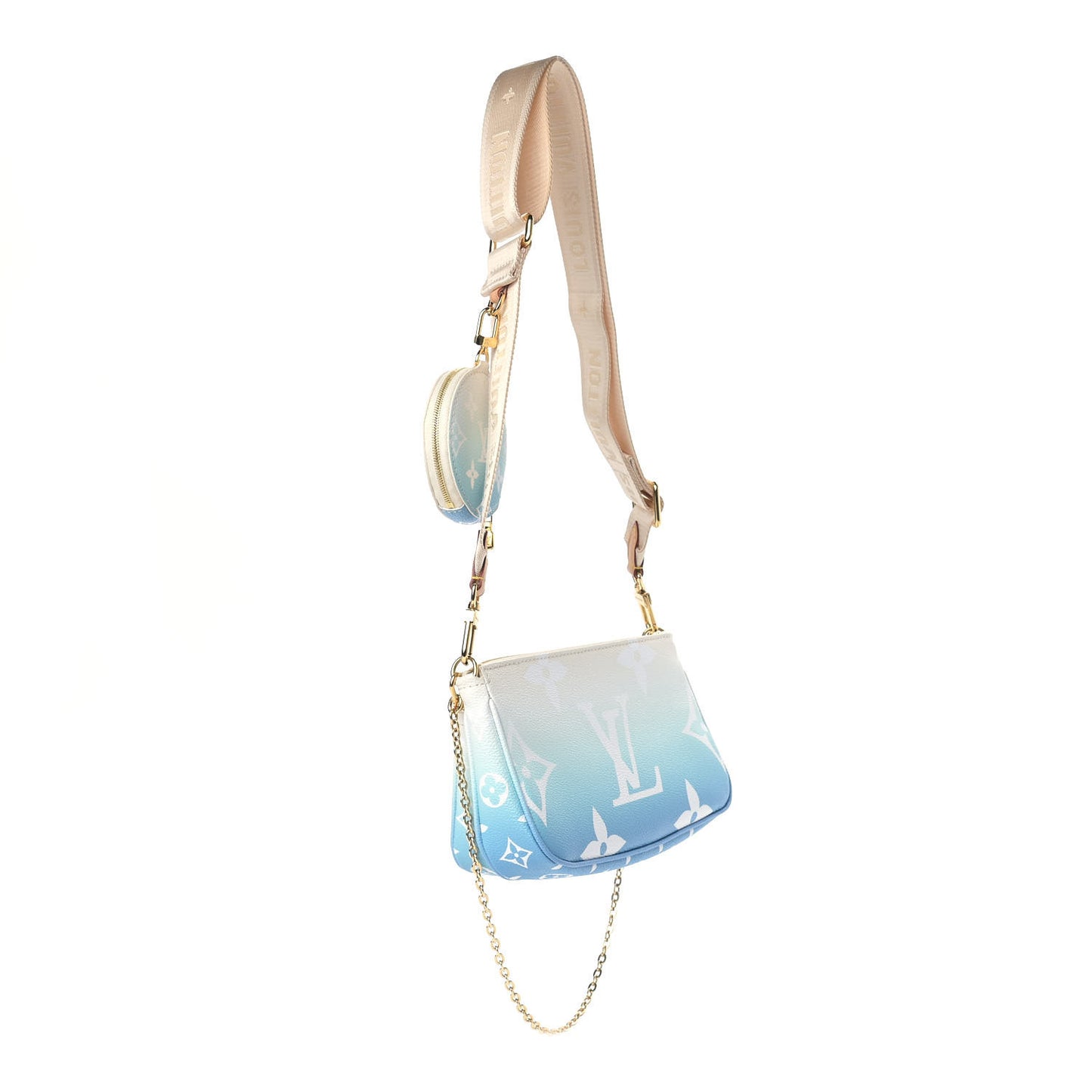 Monogram Giant By The Pool Multi Pochette Accessories Blue