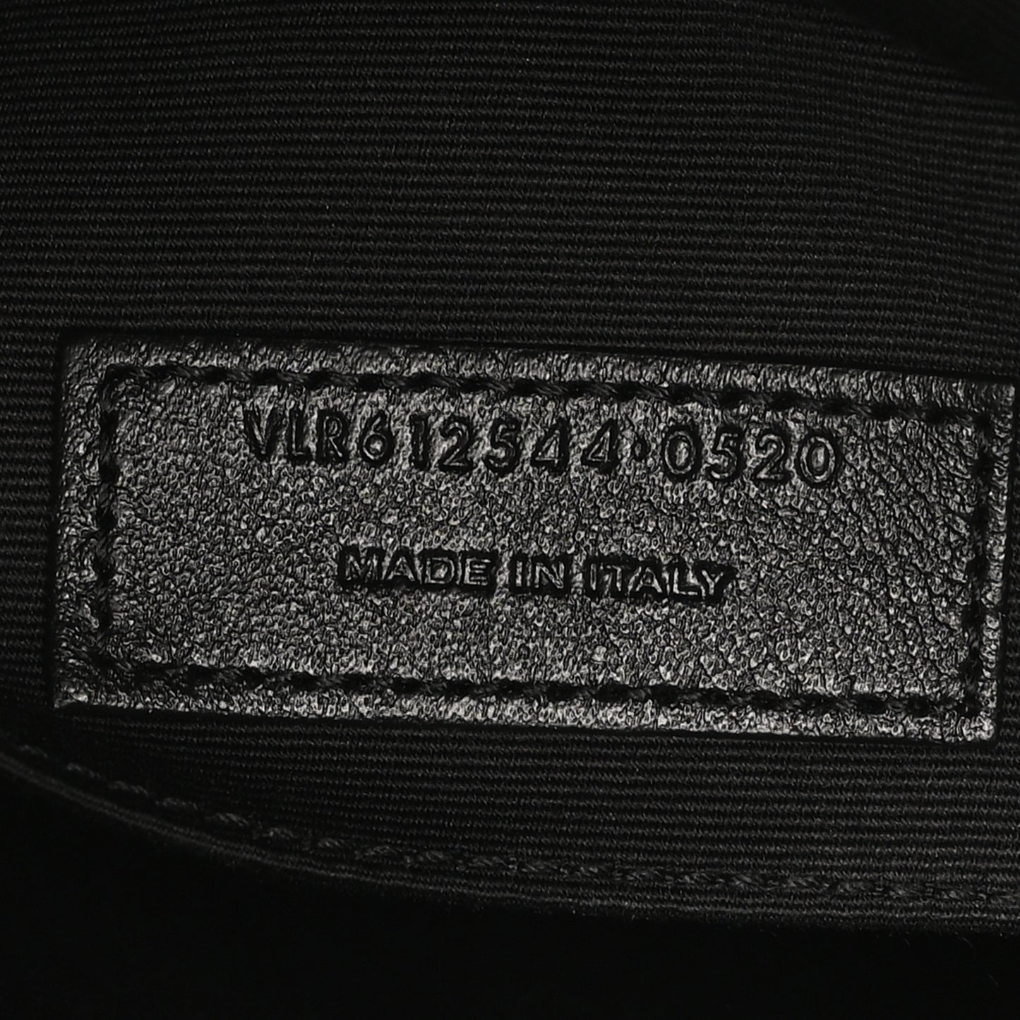 Calfskin Matelasse Monogram Lou Camera Bag Black