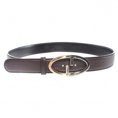 Gucci Leather GG Belt Brown 80 32 1 of 4