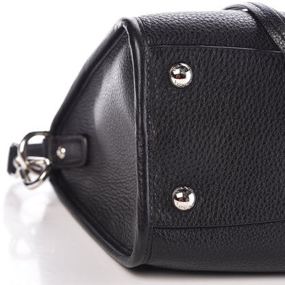 Prada Vitello Phenix Top Handle Bag Black 9 of 10
