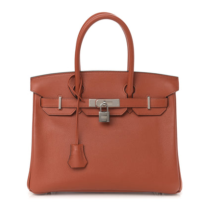 Hermes Taurillon Novillo Birkin 30 Cuivre 1 of 12