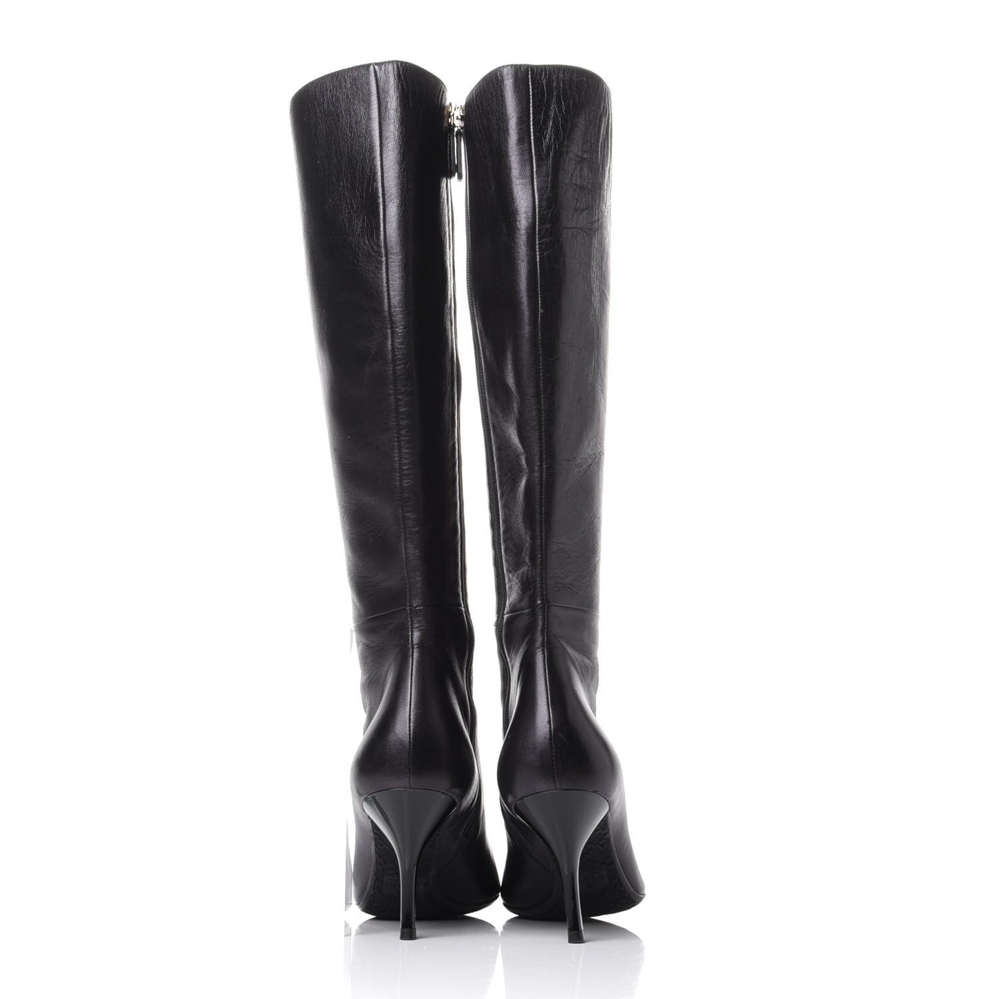 Nappa Tall Boots 36 Black
