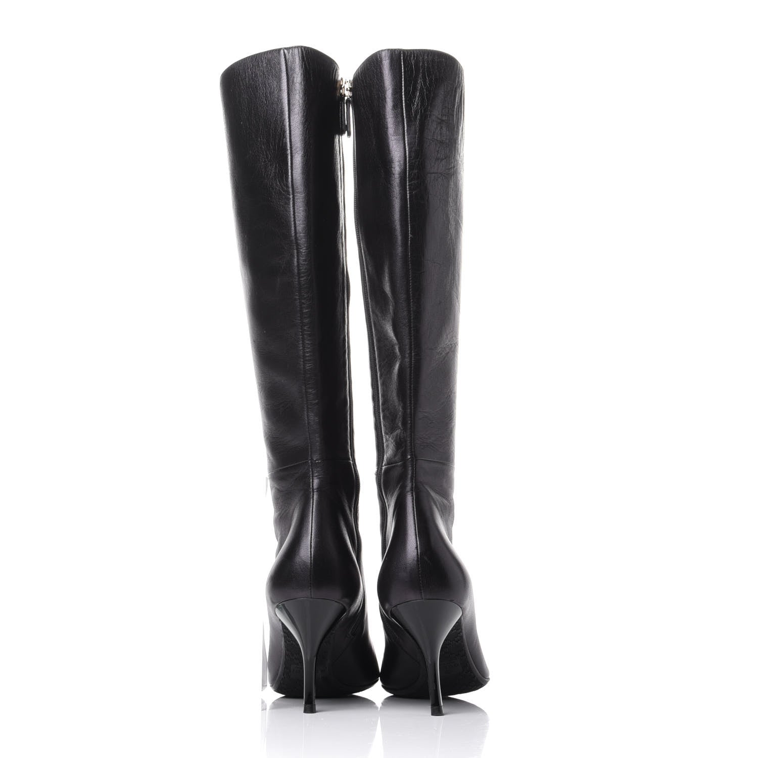 Gucci Nappa Tall Boots 36 Black 6 of 10