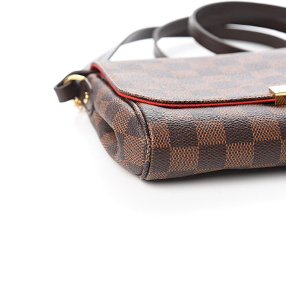 Louis Vuitton Damier Ebene Favorite MM 8 of 10