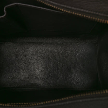 Celine Goatskin Micro Luggage Dark Taupe 5 of 11