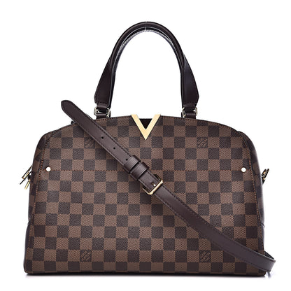 Louis Vuitton Damier Ebene Kensington Bowling Bag 1 of 10