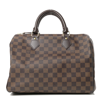 Louis Vuitton Damier Ebene Speedy 30 1 of 10