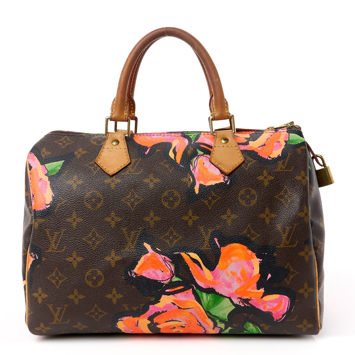 Louis Vuitton Monogram Roses Speedy 30 1 of 14