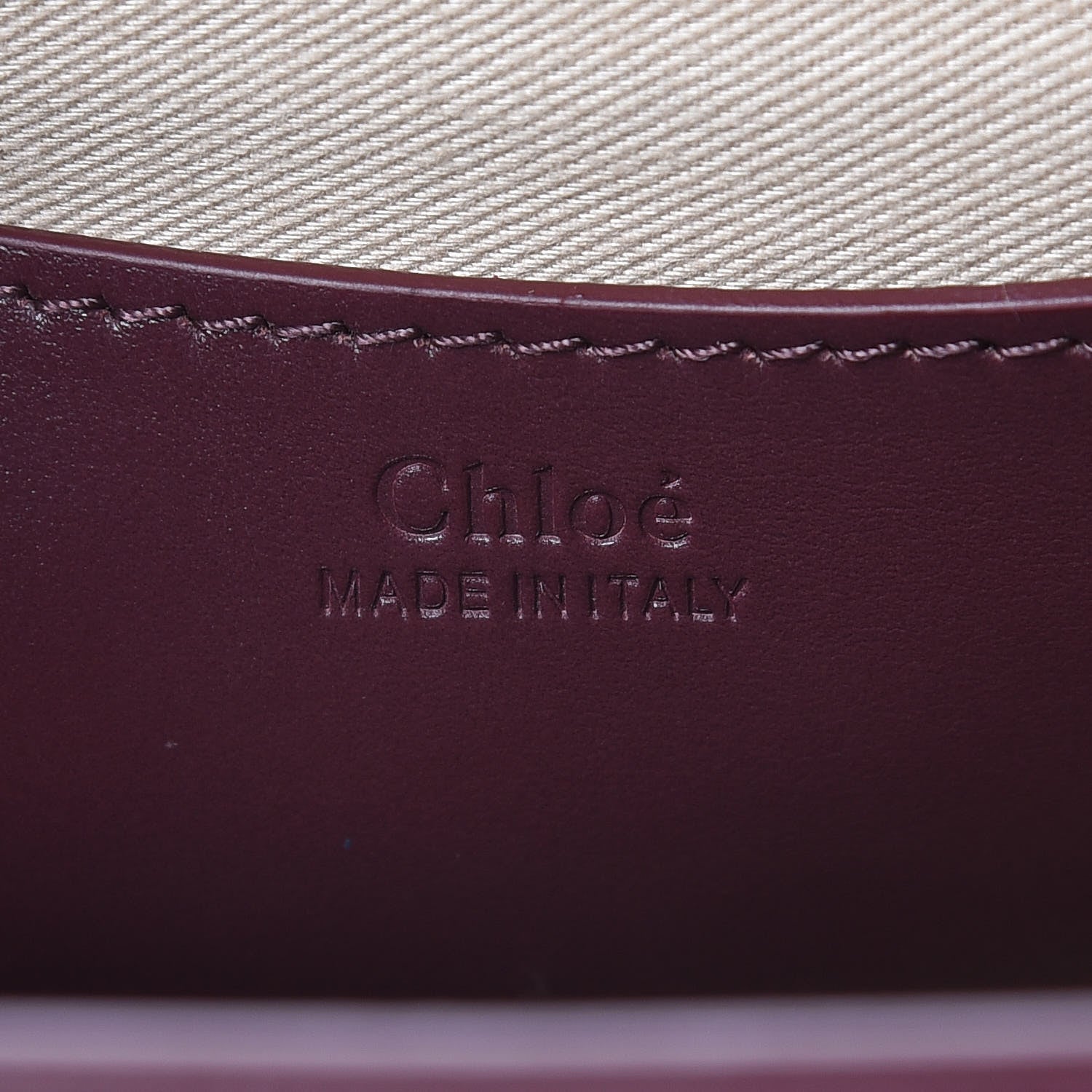 Chloe Calfskin Large Tess Bag Burnt Brown 6 of 8