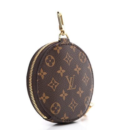 Louis Vuitton Monogram Multi Pochette Accessories Round Coin Purse 2 of 7